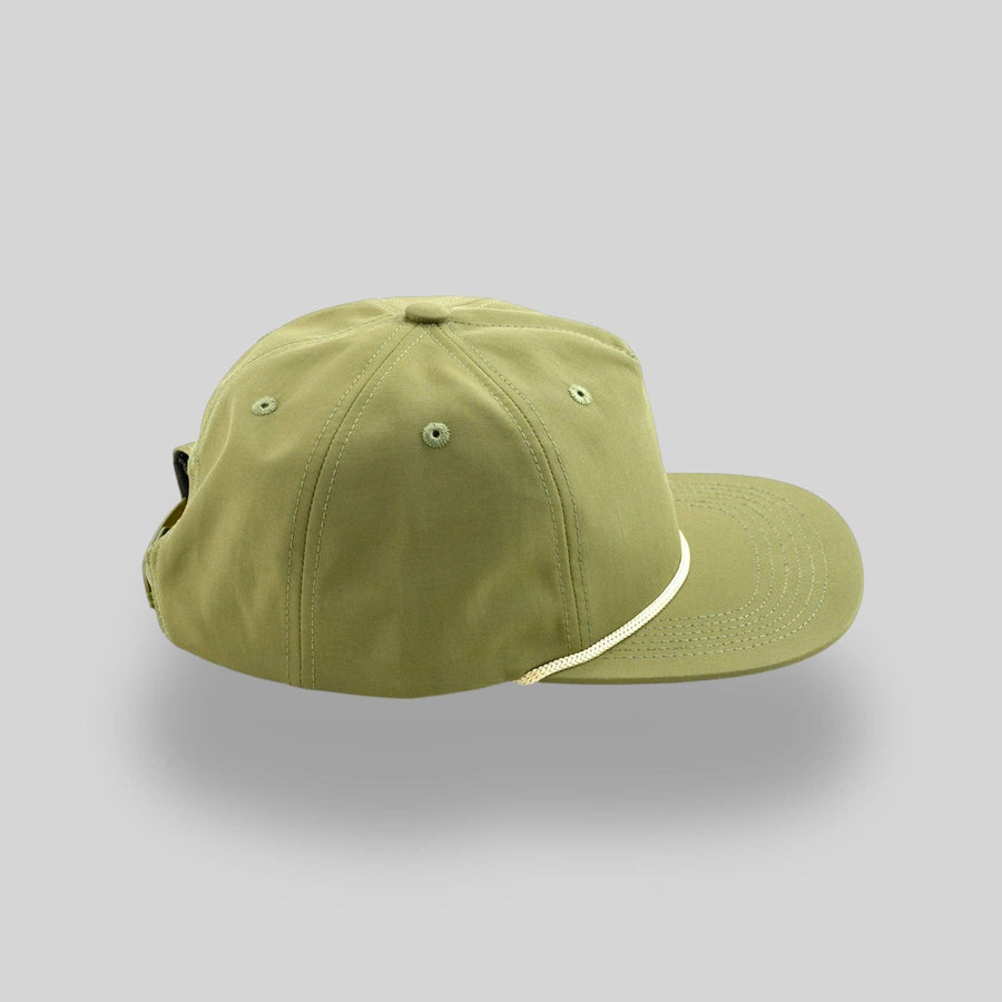 Moss Green / Tan Rope