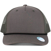 FIVE PANEL ROPE MESH BACK
