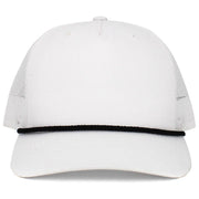 FIVE PANEL ROPE MESH BACK