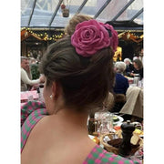 Elegant Flower Hair Claw Clip – Multiple Colors & Sizes