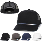 FIVE PANEL ROPE MESH BACK