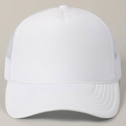 Solid Color OTTO 5-Panel Foam Mesh Back Trucker Hat