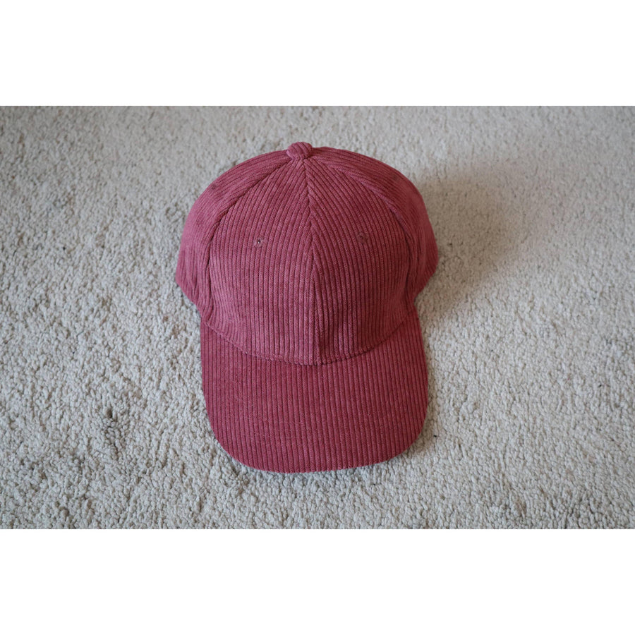 Adjustable Corduroy Baseball Hat