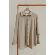 Ladies Button Up Top