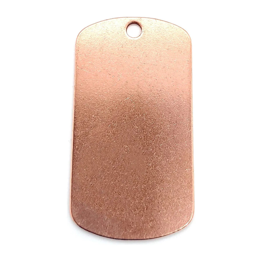 Copper Dog Tag - Farmhouse Creations