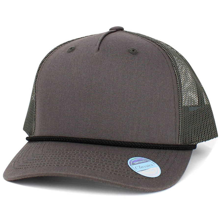 FIVE PANEL ROPE MESH BACK