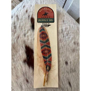 Western Eye Hat Feather - Western Hat Accessory