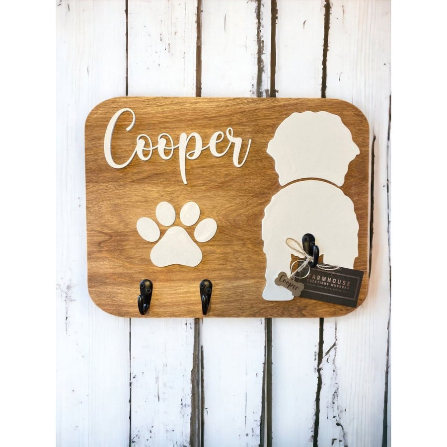 Dog Leash Holder - Farmhouse Creations