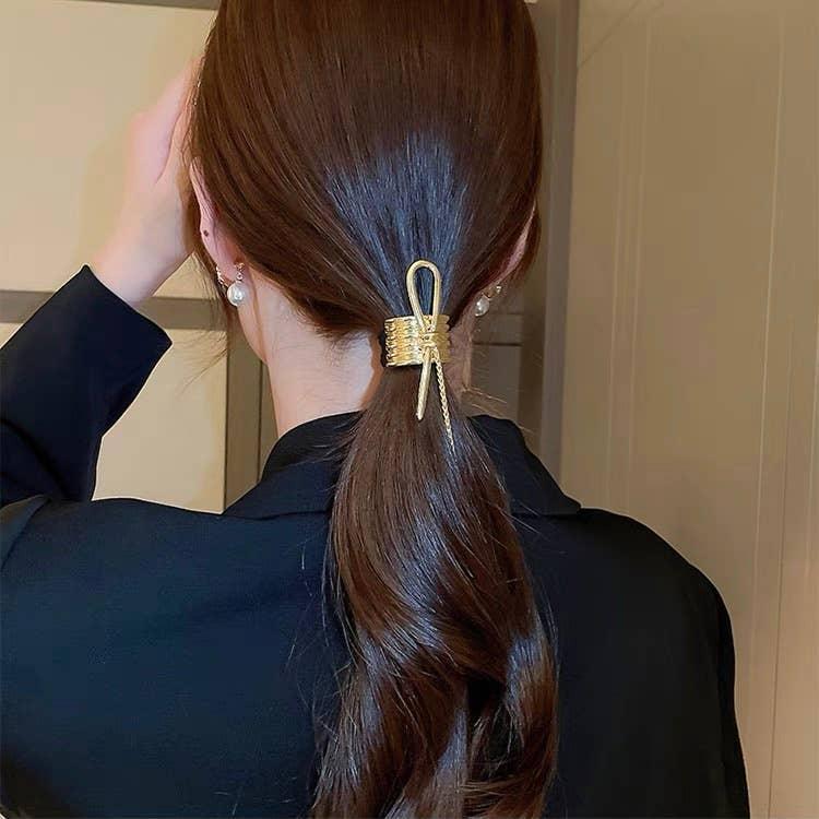Ponytail Hook, Hair Cuff, Hair Accessories, Hair Clip, Gift
