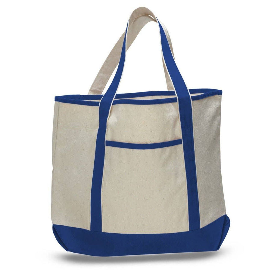 Jumbo Size Heavy Canvas Deluxe Tote Bag