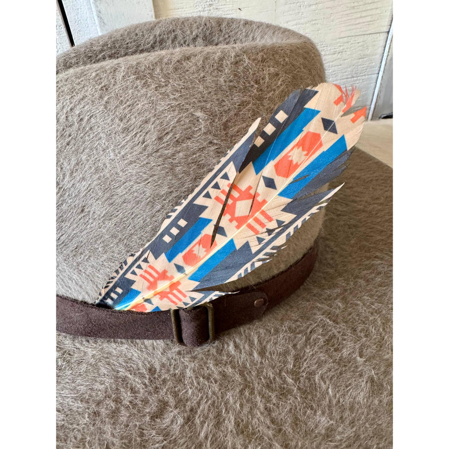 Western Sun Hat Feather - Western Hat Accessory