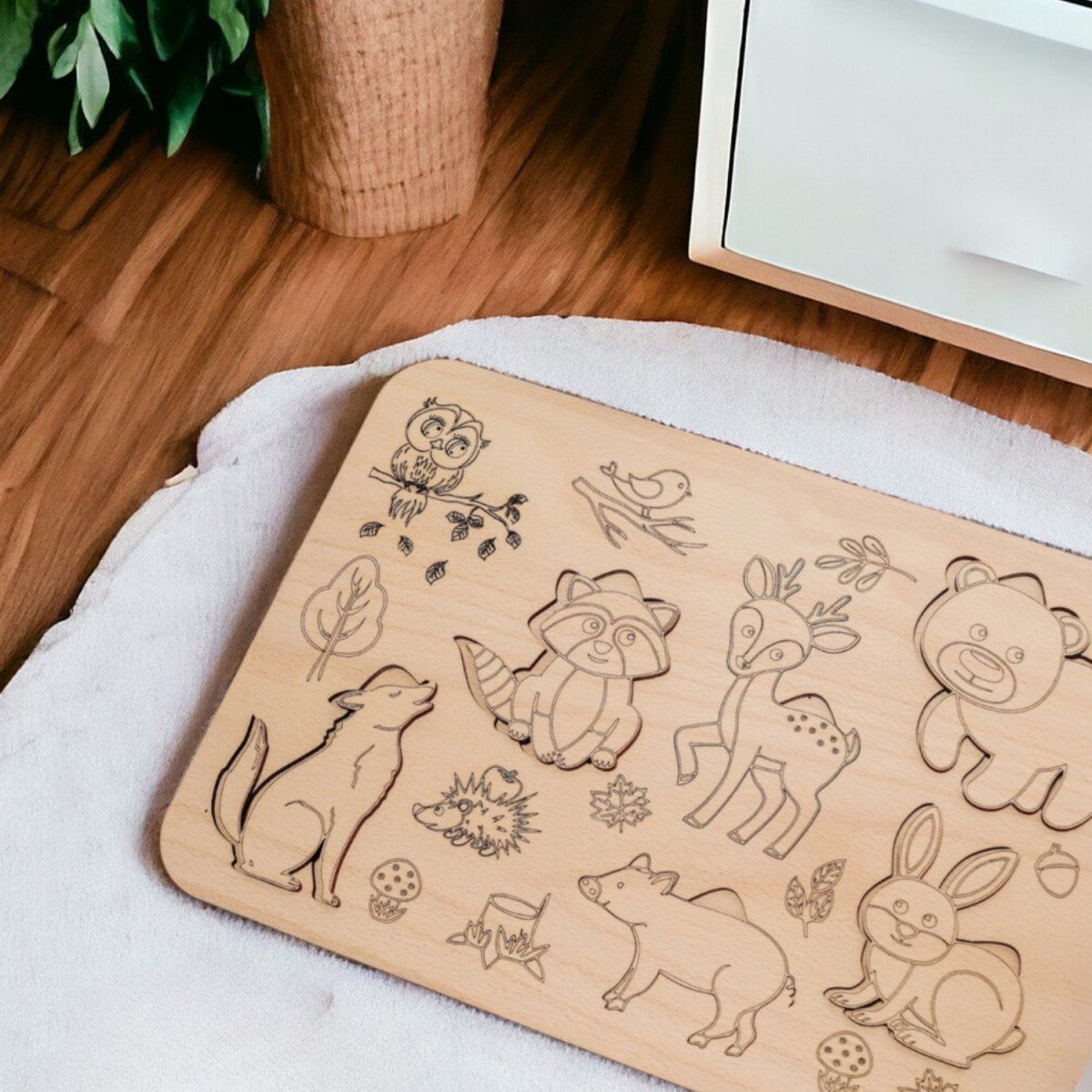 Forest Animals Puzzle - Farmhouse Creations