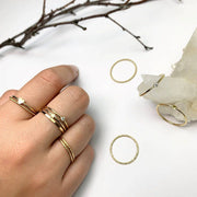 Mini Heart Stacking Ring - Farmhouse Creations