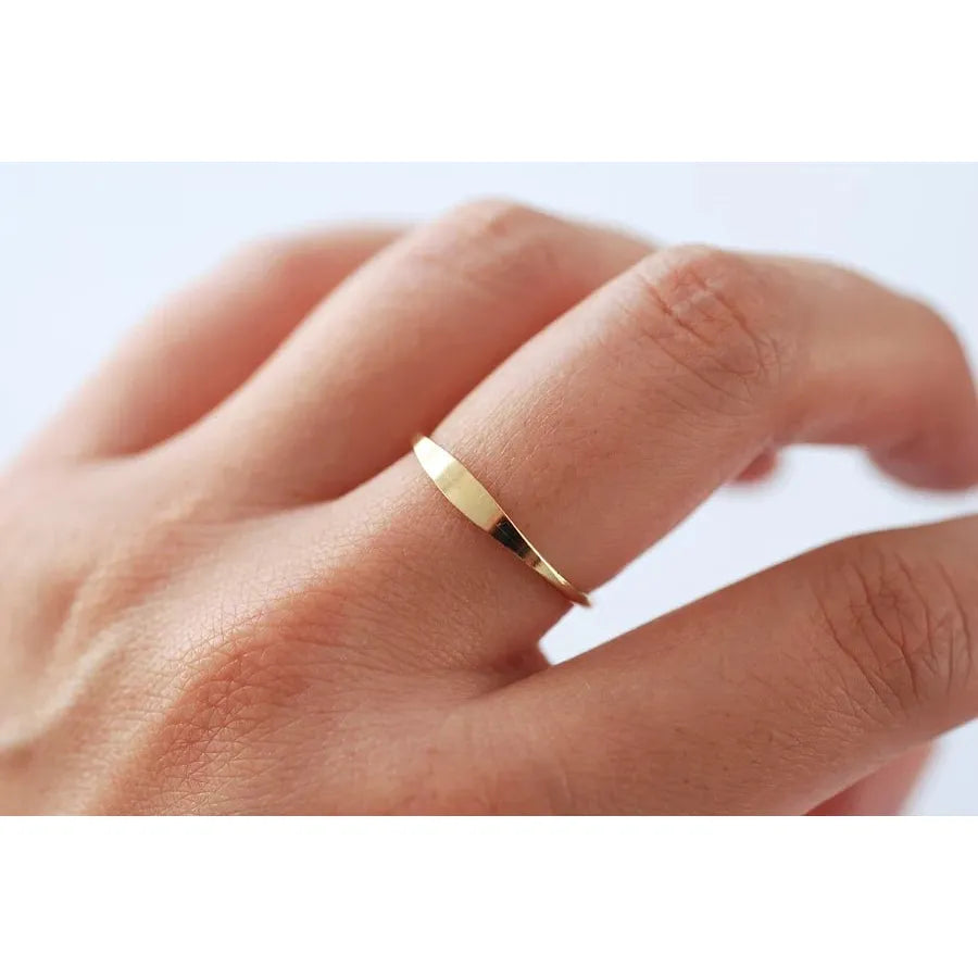 Signet Stacking Ring - Farmhouse Creations