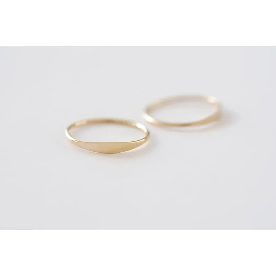 Signet Stacking Ring - Farmhouse Creations