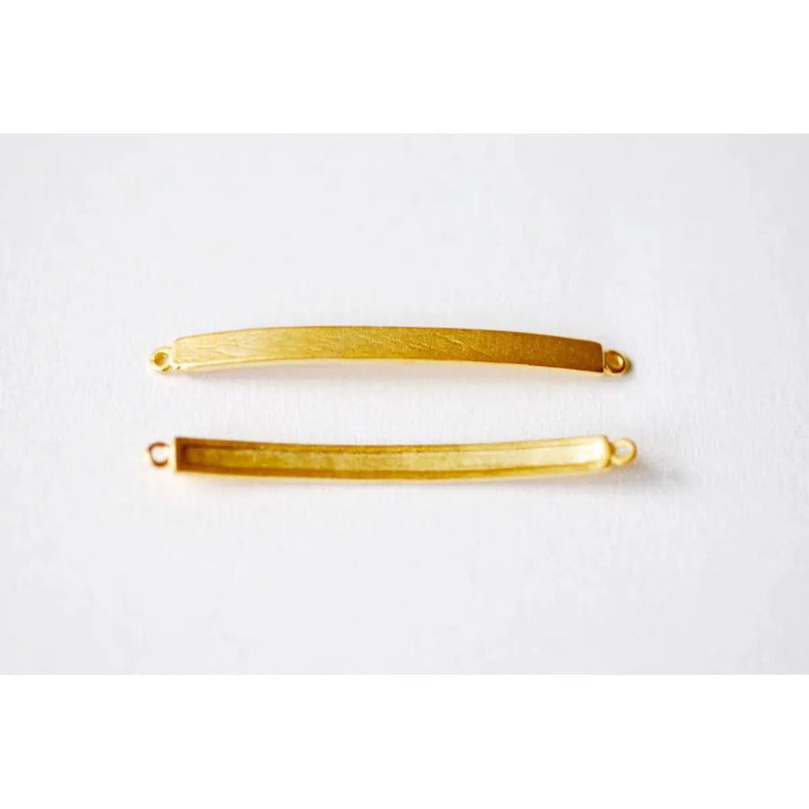 Vermeil Curved Bracelet Bar - Farmhouse Creations